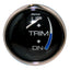 Faria Chesapeake Black 2" Trim Gauge (J/E/Suzuki Outboard) [13709]