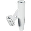 Lee's Clamp-On Rod Holder - White Aluminum - Vertical Mount - Fits 2.375