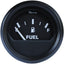 Faria Euro Black 2" Fuel Level Gauge - Metric [12802]