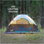 Coleman OneSource Rechargeable 4-Person Camping Dome Tent w/Airflow System  LED Lighting [2000035457]