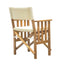 Whitecap Directors Chair II w/Cream Cushion - Teak [61053]